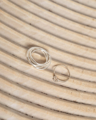 Brass Multi Ring Silver - Things I Like Things I Love