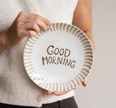 Breakfast Plate Good Morning - Things I Like Things I Love