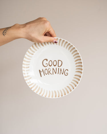 Breakfast Plate Good Morning - Things I Like Things I Love