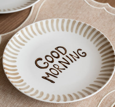 Breakfast Plate Good Morning - Things I Like Things I Love
