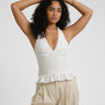 Broderie Anglaise Top Offwhite - Things I Like Things I Love