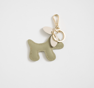 Bumpy Dog Bag Charm Green - Things I Like Things I Love
