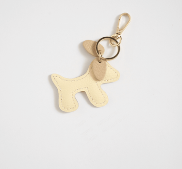 Bumpy Dog Bag Charm Yellow - Things I Like Things I Love