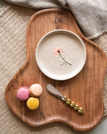 Cake Plate Flower - Things I Like Things I Love