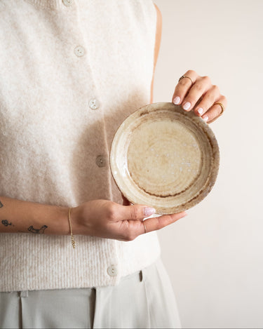 Cake Plate Mila Beige - Things I Like Things I Love