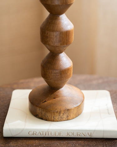 Candle Holder Dozza Wood - Things I Like Things I Love