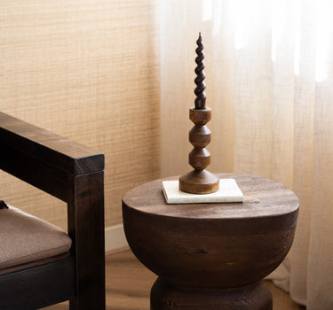 Candle Holder Dozza Wood - Things I Like Things I Love