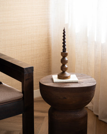 Candle Holder Dozza Wood - Things I Like Things I Love