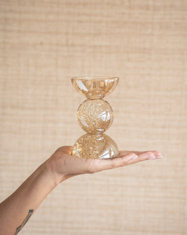 Candle Holder Itinga Glass Bubble - Things I Like Things I Love