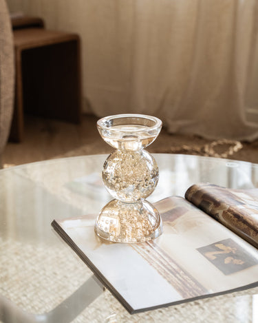 Candle Holder Itinga Glass Bubble - Things I Like Things I Love