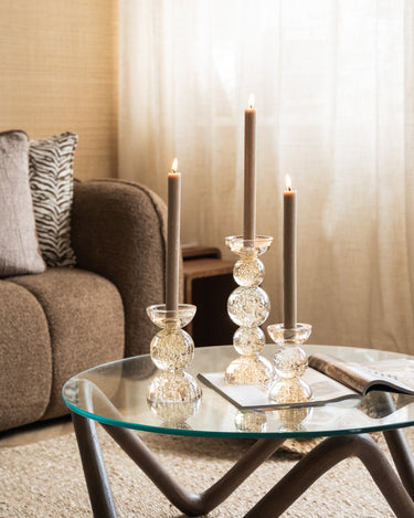 Candle Holder Itinga Glass Bubble - Things I Like Things I Love