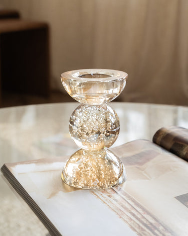 Candle Holder Itinga Glass Bubble - Things I Like Things I Love