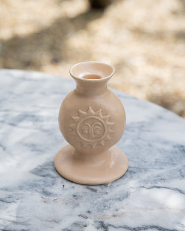 Candle Holder Sun Beige - Things I Like Things I Love