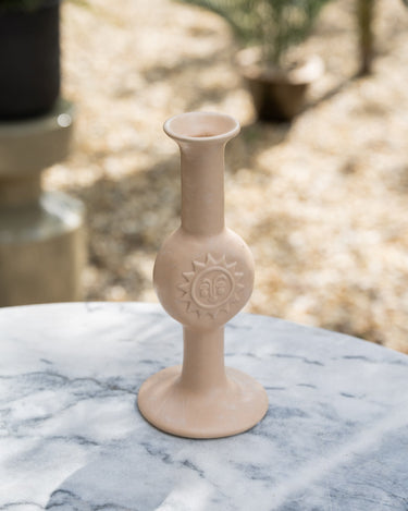 Candle Holder Sun Beige - Things I Like Things I Love