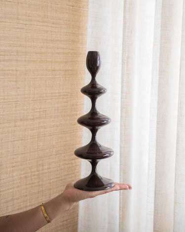 Candle Holder Vireen Brown - Things I Like Things I Love