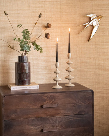 Candle Holder Vireen Sand - Things I Like Things I Love