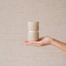 Candle Holder Zilt Beige - Things I Like Things I Love