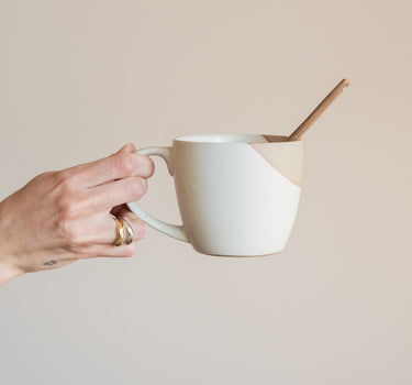 Cappuccino Mug Nikki Beige - Things I Like Things I Love