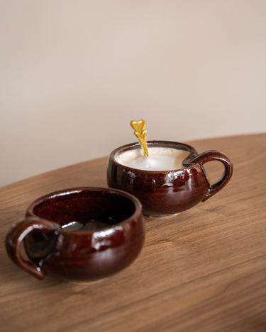 Cappucino Mug Kira Burgundy - Things I Like Things I Love
