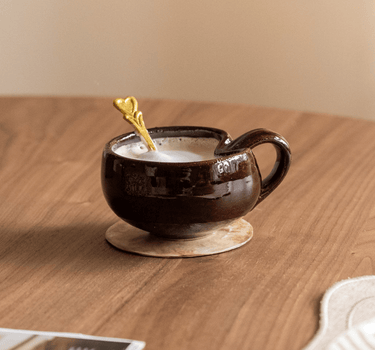 Cappucino Mug Kira Burgundy - Things I Like Things I Love