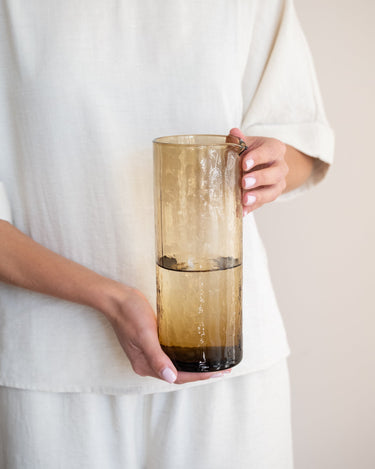 Carafe Mia Glass Amber - Things I Like Things I Love