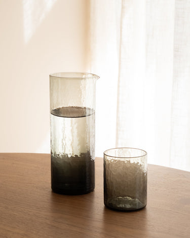 Carafe Mia Glass Grey - Things I Like Things I Love