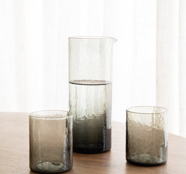 Carafe Mia Glass Grey - Things I Like Things I Love