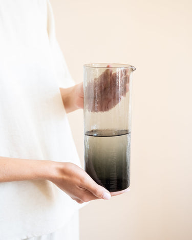 Carafe Mia Glass Grey - Things I Like Things I Love