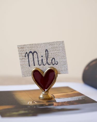 Card Holder Heart Pyar - Things I Like Things I Love