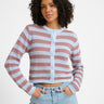 Cardigan Striped Blue - Things I Like Things I Love