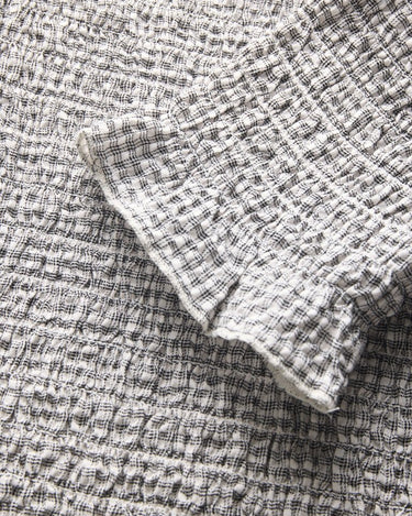 Celina Smock Top Bright White/Black - Things I Like Things I Love