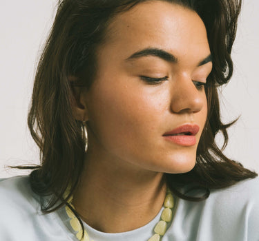 Chunky Necklace Butter Yellow - Things I Like Things I Love