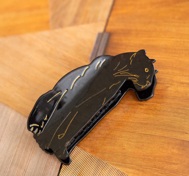 Claw Clip Panther Black - Things I Like Things I Love
