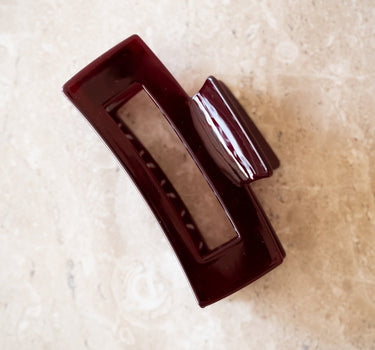 Claw Clip Shimmer Bordeaux - Things I Like Things I Love