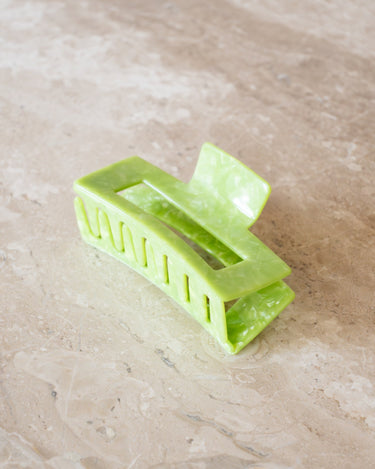 Claw Clip Shimmer Green - Things I Like Things I Love
