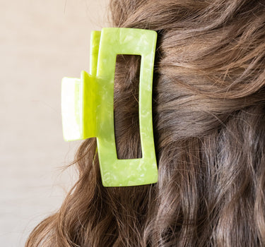 Claw Clip Shimmer Green - Things I Like Things I Love