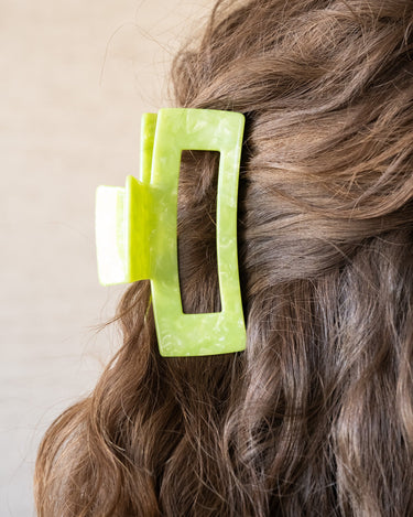 Claw Clip Shimmer Green - Things I Like Things I Love