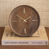 Clock Veti Mango Wood Brown - Things I Like Things I Love