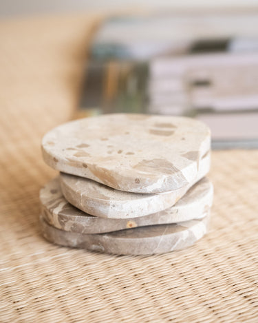 Coaster Marrone Marble 1PC - Things I Like Things I Love