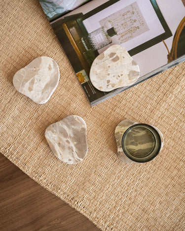 Coaster Marrone Marble 1PC - Things I Like Things I Love