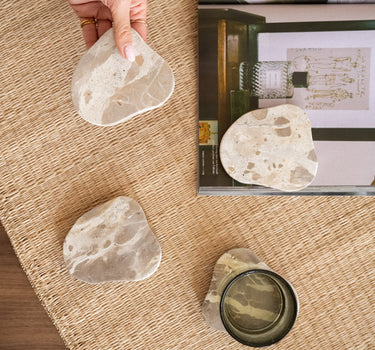Coaster Marrone Marble 1PC - Things I Like Things I Love