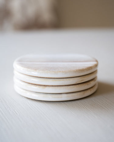 Coaster Sofie Marble Beige 1PCS - Things I Like Things I Love
