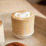 Coffee Mug Miyaki Stripes / Hammered - Things I Like Things I Love