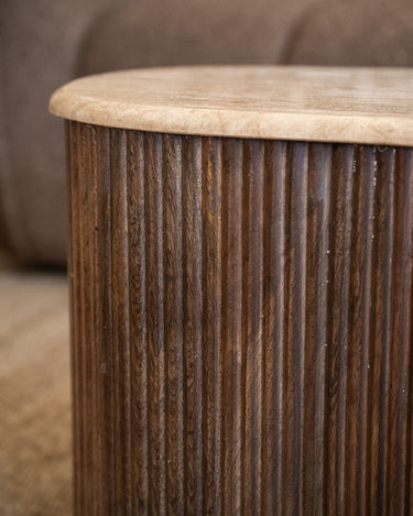 Coffee Table Faya Travertine Medior - Things I Like Things I Love