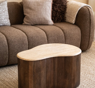 Coffee Table Faya Travertine Medior - Things I Like Things I Love