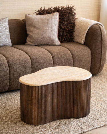 Coffee Table Faya Travertine Medior - Things I Like Things I Love