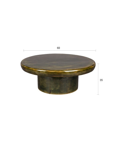 Coffee Table Muna Green 60cm - Things I Like Things I Love