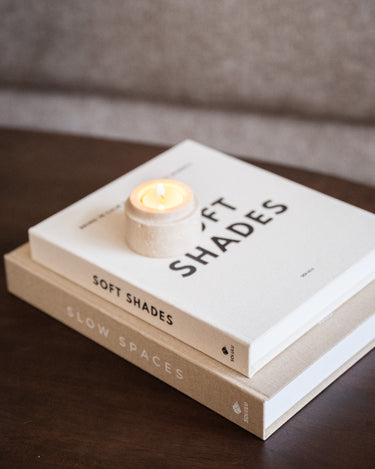 Coffee Table / Storage Book Soft Shades Linen - Things I Like Things I Love