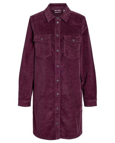 Cord New Signe Dress Fig - Things I Like Things I Love