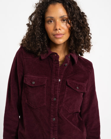 Cord New Signe Dress Fig - Things I Like Things I Love